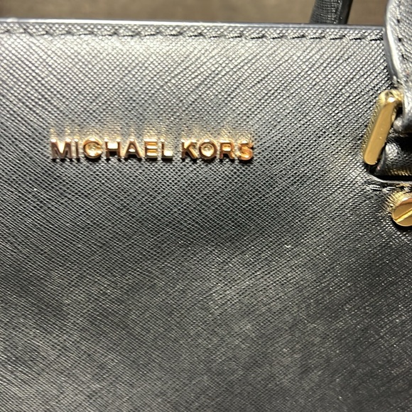 Michael Kors Black Satchel Bag - Picture 2 of 9